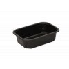 Miska zatavovací černá na polévku 160x112x45 mm, 528 ks