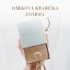 Dámský náramek s textem - Beads - lávový kámen/stříbrná (ZVOLTE VZHLED PÍSMA: Freestyle)