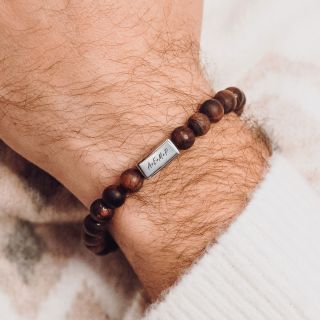 ⭐ Představujeme novinku, o kterou jste si psali. Náramek z minerálu tygří oko, tentokrát se stříbrným komponentem. ✅...