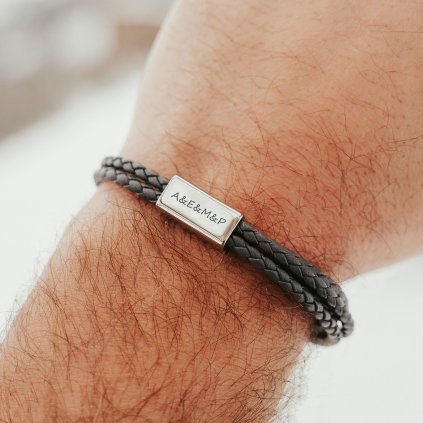 pansky naramok s textom darek pro manzela