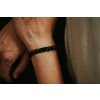 damsky naramok z mineralov s textom beads lavovy kamen darek pre manzelku