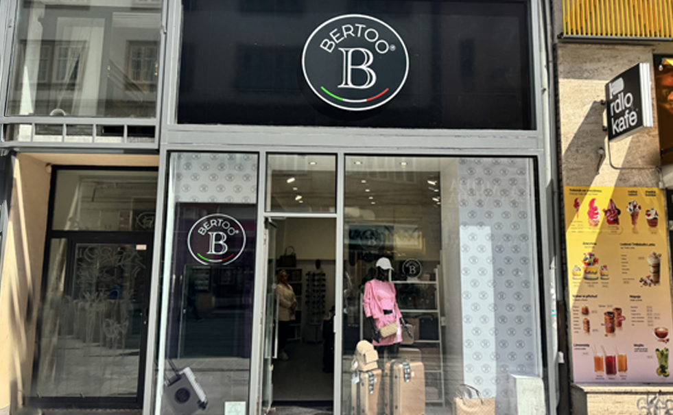 Bertoo Brno, prodejna a výdejní místo