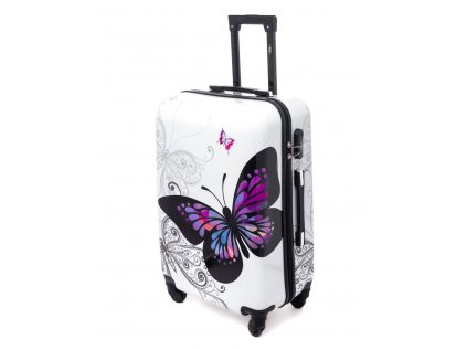 Cestovní kufr RGL 5188 butterfly - L