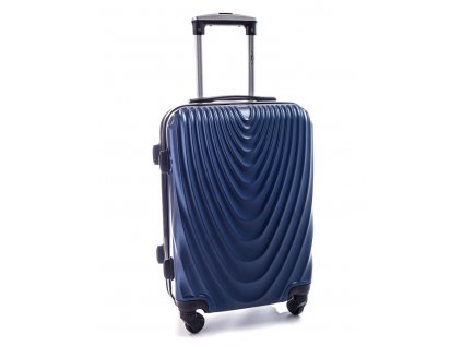 Cestovní kufr RGL 663 tmavě modrý - M