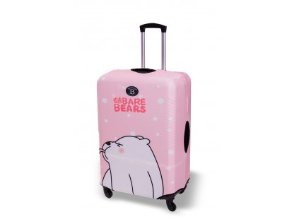 Obal na cestovní kufr BERTOO - We Bare Bears velikost M