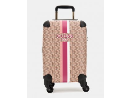 Cestovní kufr GUESS S7452983 Taupe logo