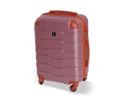 Cestovní kufr BERTOO Firenze - růžový M