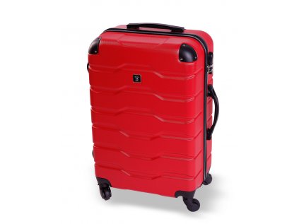Cestovní kufr BERTOO Firenze - červený L