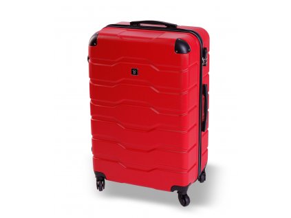 Cestovní kufr BERTOO Firenze - červený XL