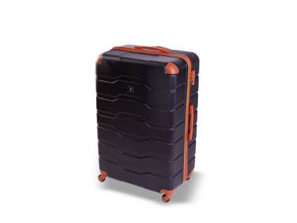 Cestovní kufr BERTOO Firenze - černý 3XL