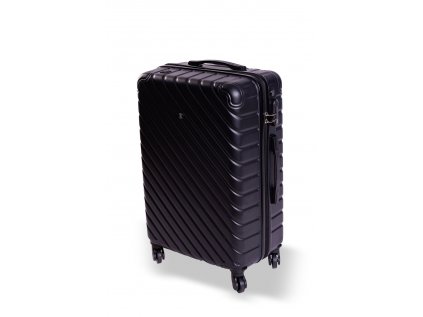 Cestovní kufr BERTOO Roma - černý XL