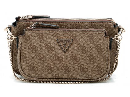 Kabelka GUESS BG787971 Latte logo/Brown