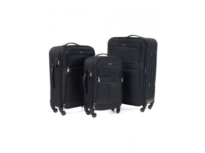 Cestovní kufr RGL 805 černý - Set 3v1