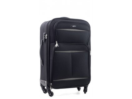 Cestovní kufr RGL 805 černý/šedý - M