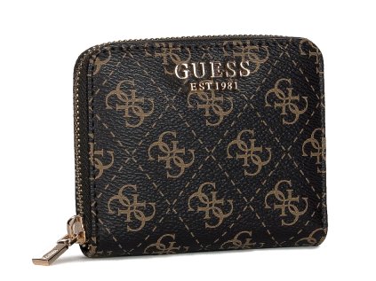 eng pl Guess Womens wallet small Laurel QE850037 Brown Logo 11914 1