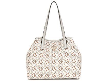 Kabelka GUESS WG931828 grey multi logo