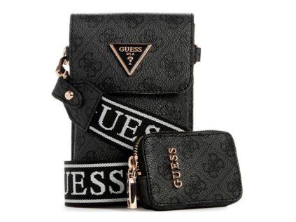 Kabelka GUESS SG921181 Coal logo