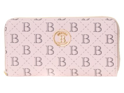 Dámská peněženka BERTOO Elena pink logo
