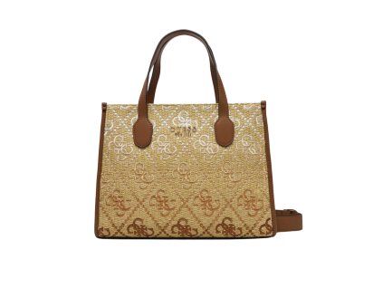 Kabelka GUESS SW866522 Cognac logo