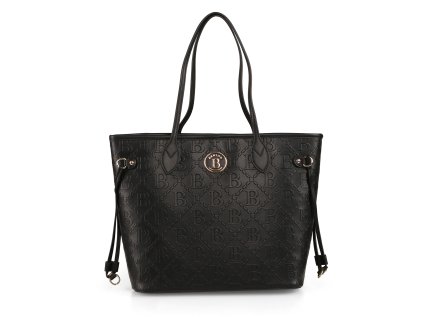 Dámská kabelka BERTOO Ginevra black logo/gold