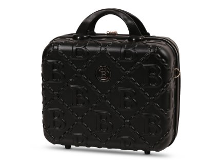 Cestovní kosmetický kufřík BERTOO Livorno - black/gold 16 l