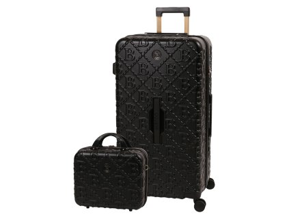 Cestovní kufr BERTOO Livorno - black/gold set 2v1