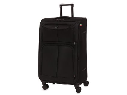 Cestovní kufr BERTOO Bolzano - černý 105-127 l