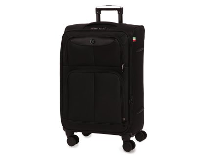 Cestovní kufr BERTOO Bolzano - černý 72-75 l