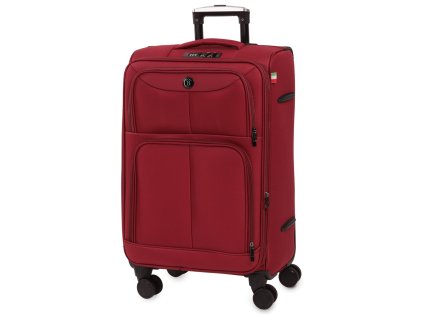 Cestovní kufr BERTOO Bolzano - červený 72-75 l