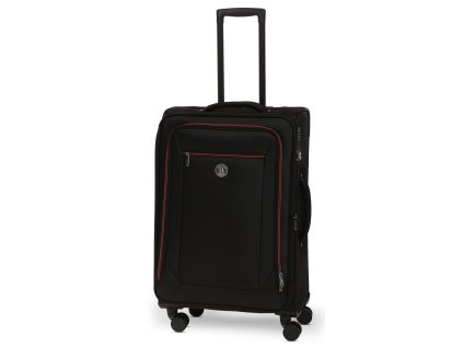 Cestovní kufr BERTOO Modena - černý 64-76 l