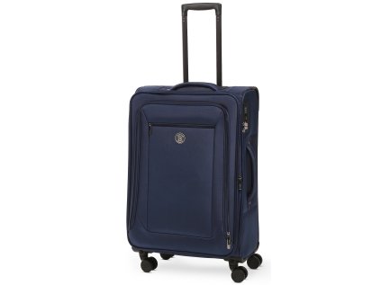 Cestovní kufr BERTOO Modena - modrý 64-76 l