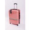Cestovní kufr BERTOO Milano rose gold - Set 4v1