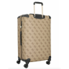 Cestovní kufr GUESS B8688988 latte logo/brown
