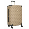 Cestovní kufr GUESS B8688988 latte logo/brown