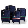 Cestovní kufr BERTOO Milano - navy blue set 4v1