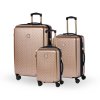 Cestovní kufr BERTOO Torino - zlatý set 3v1