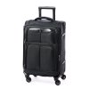 Kabinový kufr BERTOO Bolzano - černý 38 l
