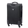 Kabinový kufr BERTOO Bolzano - černý 38 l