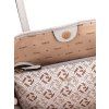 Kabelka GUESS WG931828 grey multi logo