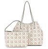 Kabelka GUESS WG931828 grey multi logo