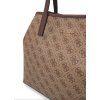 Kabelka GUESS SG931828 latte logo brown