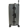 Cestovní kufr BERTOO Palermo - tmavě šedý set 3v1