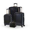 Cestovní kufr BERTOO Torino - černý set 4v1