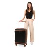 Cestovní kufr BERTOO Napoli - černý 72 l