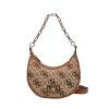 Kabelka GUESS JO964201 Latte logo