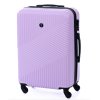 Cestovní kufr BERTOO Milano - světle fialový set 2v1