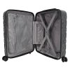 Cestovní kufr BERTOO Livorno - black/dark grey set 3v1