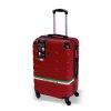 Kabinový kufr BERTOO Firenze - červený 39,5 l