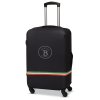 Obal na cestovní kufr BERTOO - Italy black velikost XL-XXL