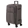 Cestovní kufr BERTOO Bolzano - šedý 72-75 l